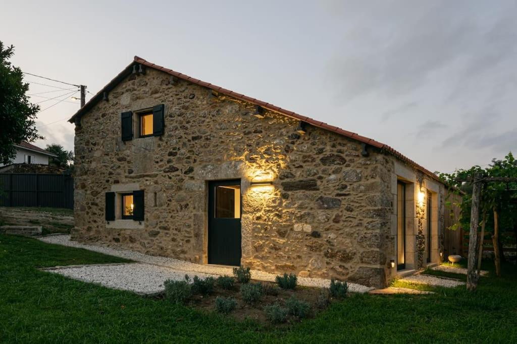 הוילה Vedra A Casa De Abaixo, Aloxamento Rural מראה חיצוני תמונה