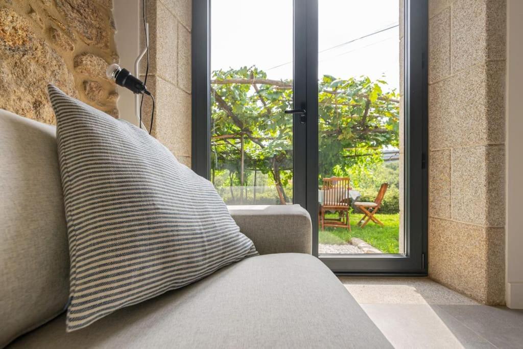 הוילה Vedra A Casa De Abaixo, Aloxamento Rural מראה חיצוני תמונה